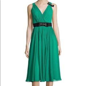 Kate Spade emerald bow dress